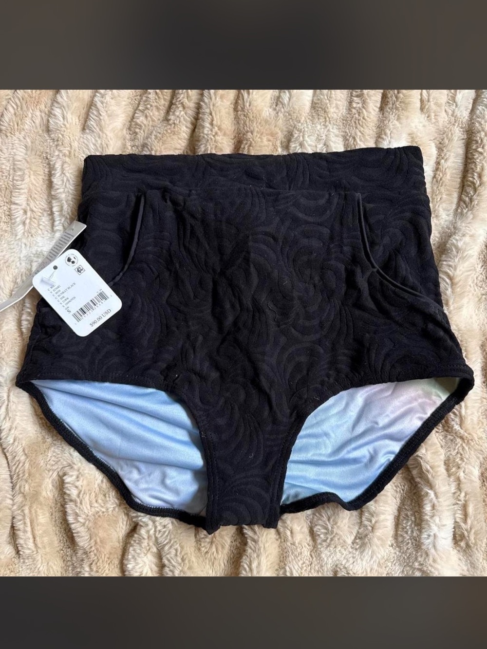 NWT Seea Georgia Swimsuit Set - Sunray Black - Picture 6 of 6